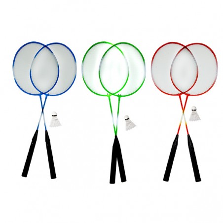 2 RAQUETTES BADMINTON METAL  