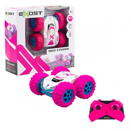 VOITURE TELECOMMANDEE 360 CROSS ROSE 