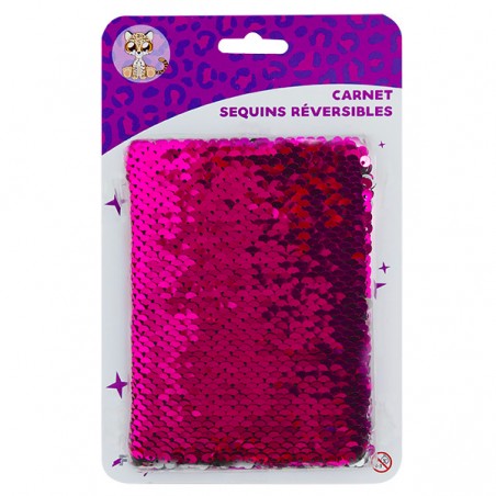 CARNET A SEQUINS REVERSIBLES 