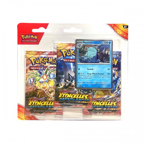 POKEMON : PACK 3 BOOSTERS