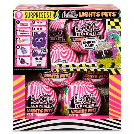 L.O.L. SURPRISE LIGHTS HAIR PETS DB12