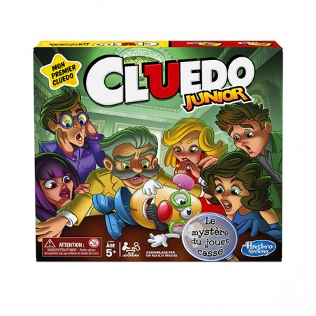 JEU DE PLATEAU CLUEDO JUNIOR